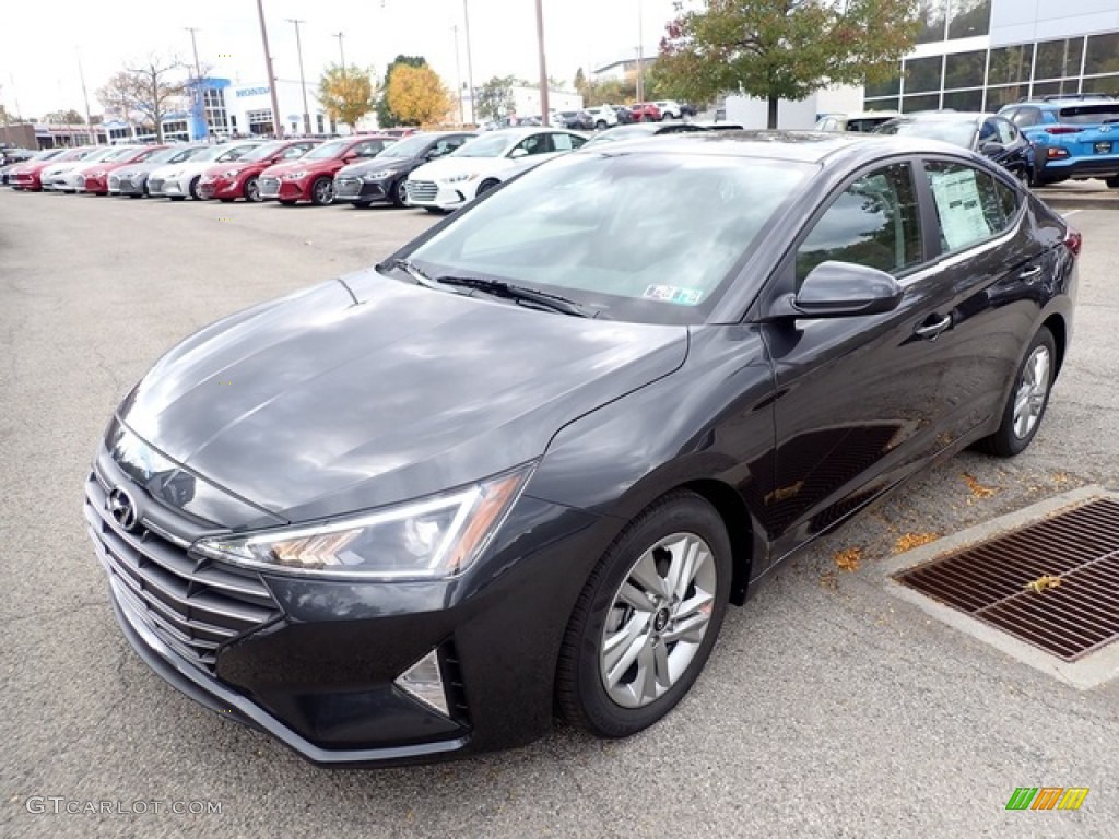 Portofino Gray 2020 Hyundai Elantra Value Edition Exterior Photo #140592462