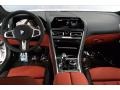 Fiona Red/Black Dashboard Photo for 2021 BMW 8 Series #140593743