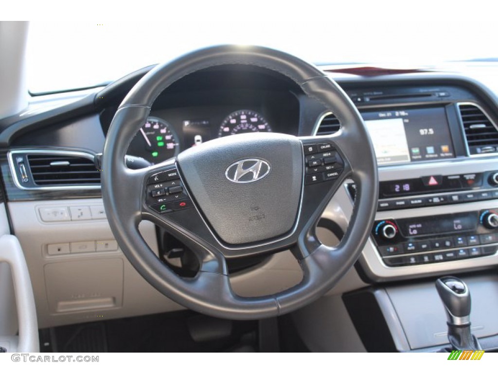 2017 Hyundai Sonata Limited Hybrid Steering Wheel Photos