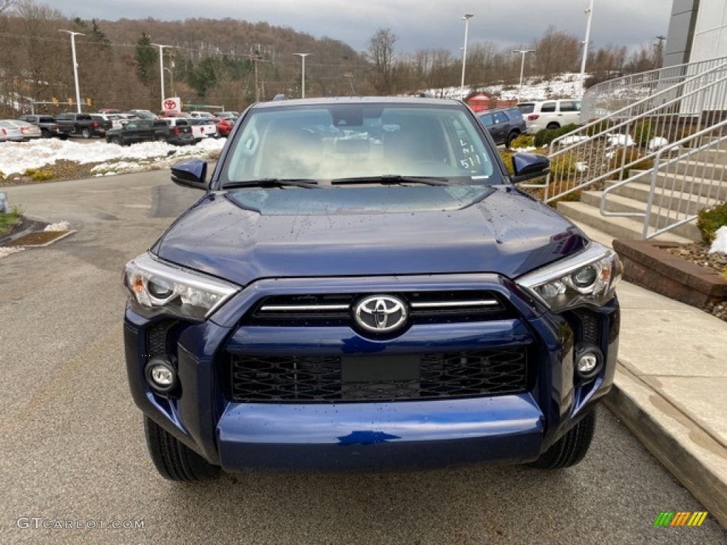 2021 4Runner SR5 Premium 4x4 - Nautical Blue Metallic / Black/Graphite photo #12