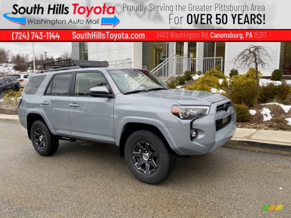 2021 4Runner Trail Special Edition 4x4 - Cement / Black/Graphite photo #1