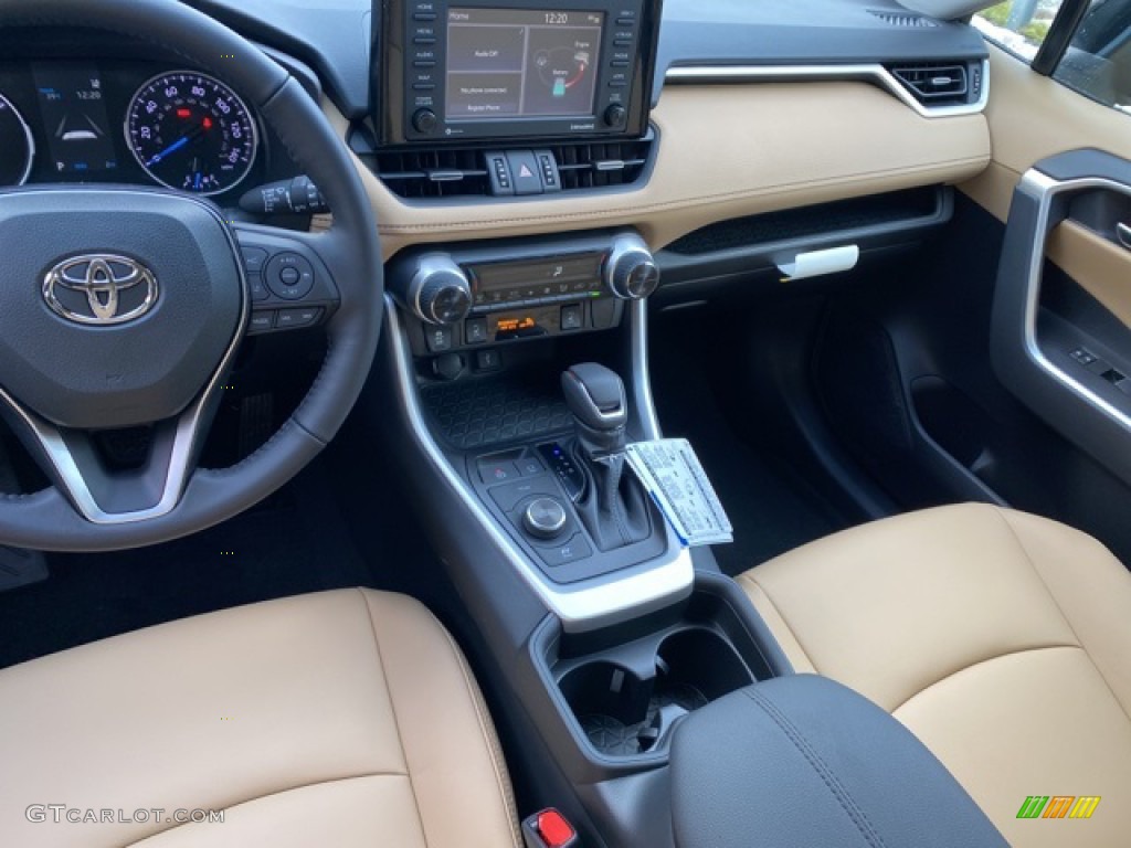 2021 RAV4 XLE AWD Hybrid - Midnight Black Metallic / Nutmeg photo #3