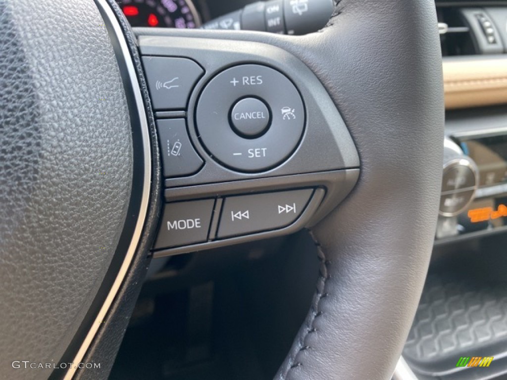 2021 RAV4 XLE AWD Hybrid - Midnight Black Metallic / Nutmeg photo #7