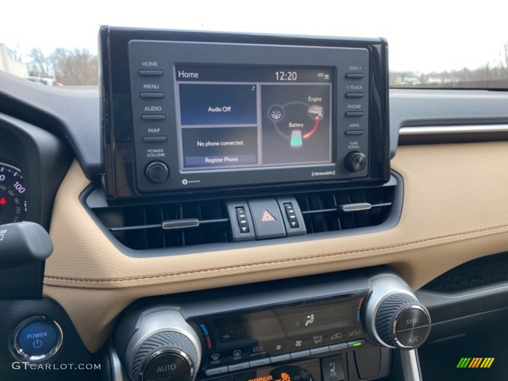 2021 RAV4 XLE AWD Hybrid - Midnight Black Metallic / Nutmeg photo #8