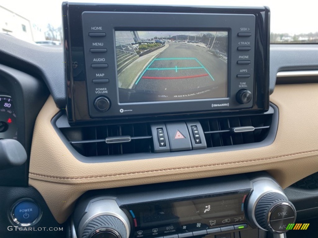 2021 RAV4 XLE AWD Hybrid - Midnight Black Metallic / Nutmeg photo #9