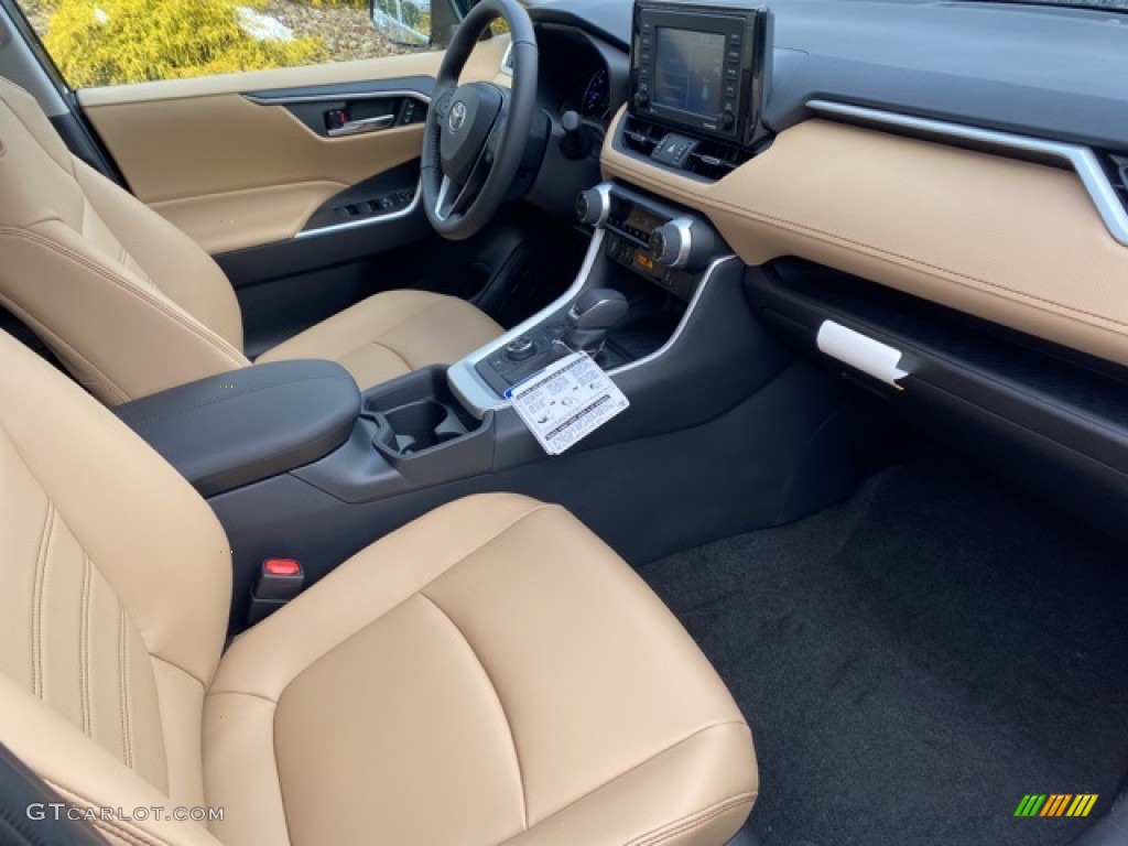 2021 RAV4 XLE AWD Hybrid - Midnight Black Metallic / Nutmeg photo #11