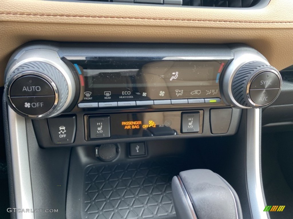 2021 RAV4 XLE AWD Hybrid - Midnight Black Metallic / Nutmeg photo #17