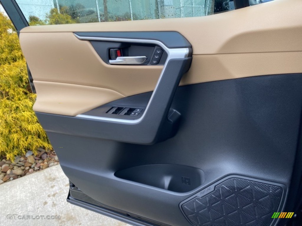 2021 RAV4 XLE AWD Hybrid - Midnight Black Metallic / Nutmeg photo #21