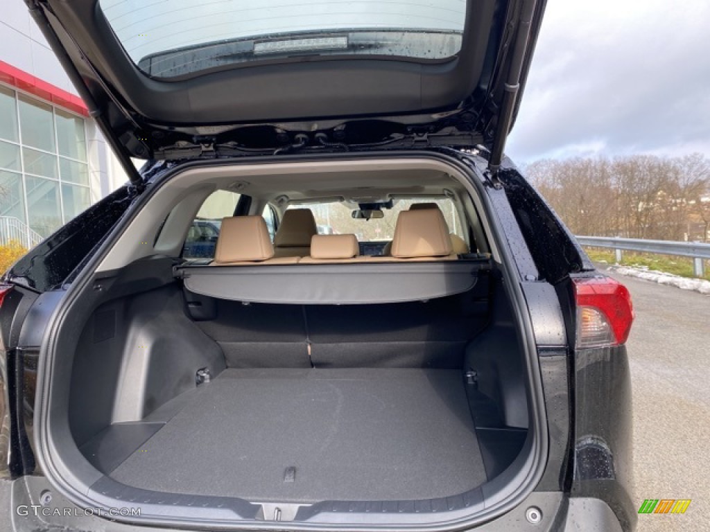 2021 RAV4 XLE AWD Hybrid - Midnight Black Metallic / Nutmeg photo #29
