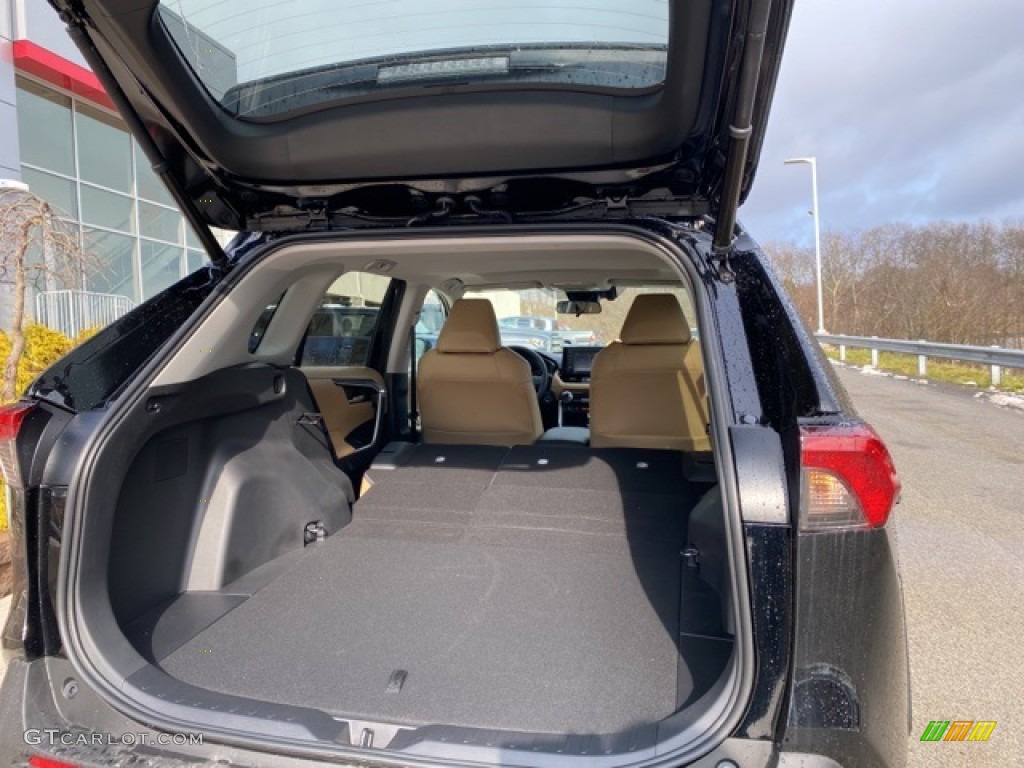 2021 RAV4 XLE AWD Hybrid - Midnight Black Metallic / Nutmeg photo #31
