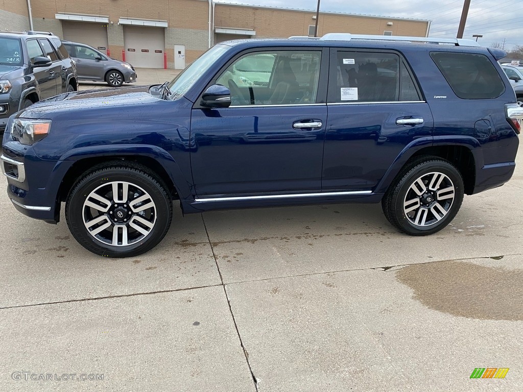 2021 4Runner Limited 4x4 - Nautical Blue Metallic / Redwood photo #1