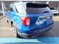 2021 Atlas Blue Metallic Ford Explorer XLT 4WD  photo #7