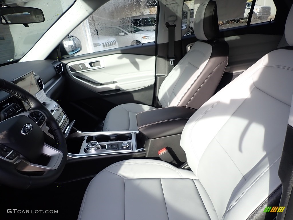 2021 Explorer XLT 4WD - Atlas Blue Metallic / Light Slate photo #12