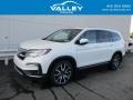White Diamond Pearl - Pilot Touring AWD Photo No. 1