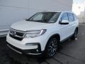 White Diamond Pearl - Pilot Touring AWD Photo No. 9