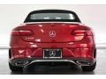 2018 designo Cardinal Red Metallic Mercedes-Benz E 400 Convertible  photo #3