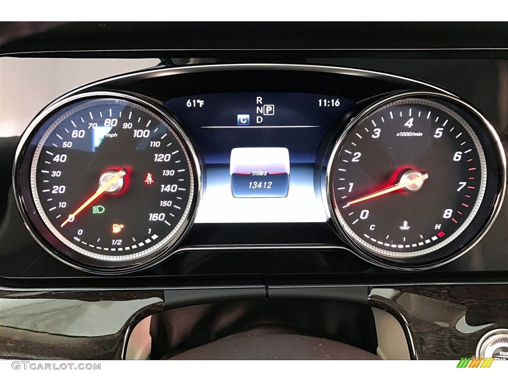 2018 Mercedes-Benz E 400 Convertible Gauges Photo #140597560