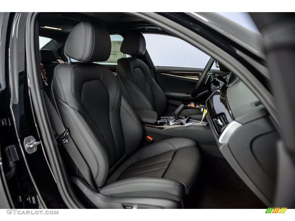 2018 5 Series 530i Sedan - Black Sapphire Metallic / Black photo #2