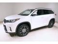 2018 Blizzard White Pearl Toyota Highlander SE AWD  photo #3