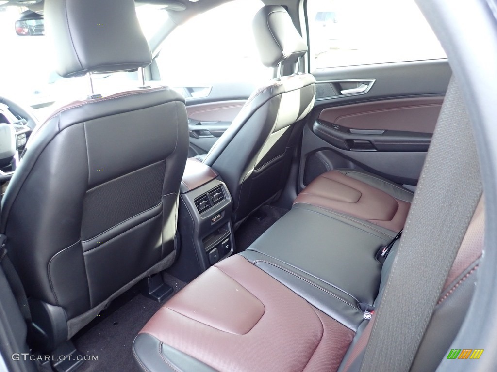 2020 Ford Edge Titanium AWD Rear Seat Photos