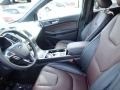 Titanium Ebony/Brunello 2020 Ford Edge Titanium AWD Interior Color