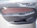 Titanium Ebony/Brunello Door Panel Photo for 2020 Ford Edge #140599489