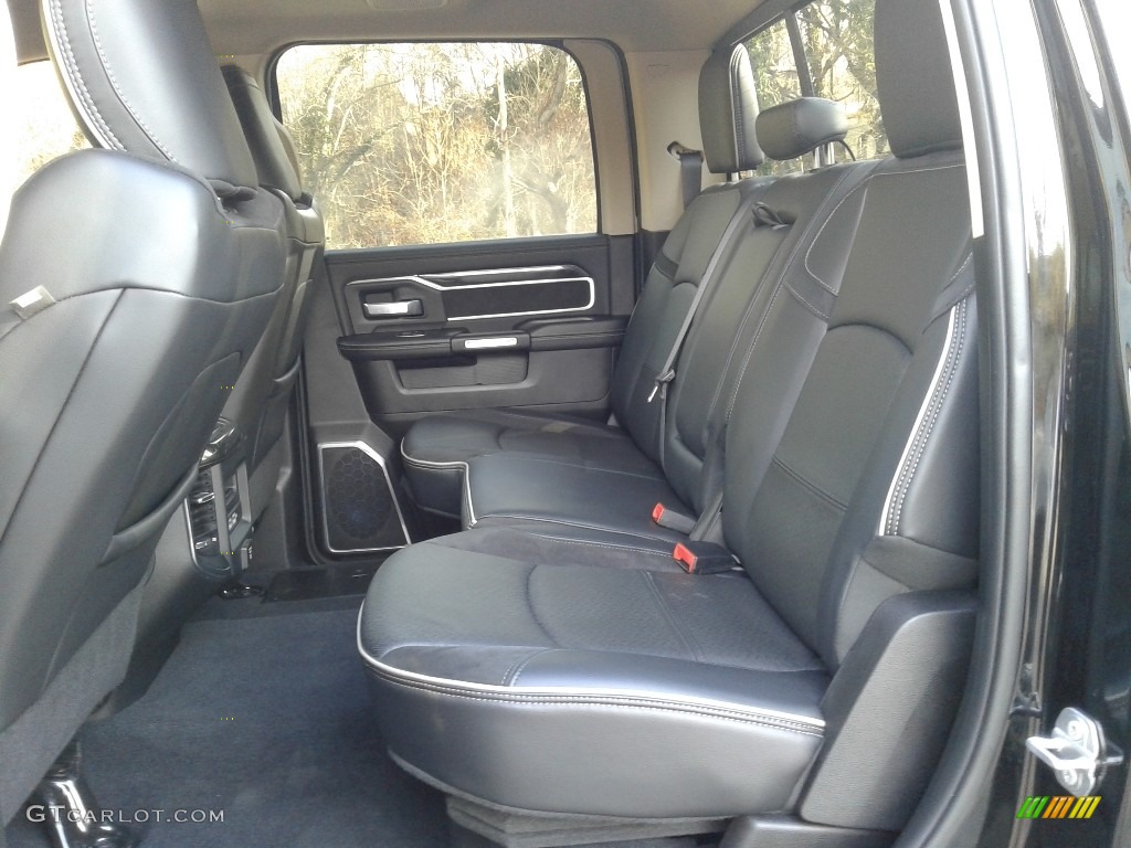 2019 Ram 3500 Laramie Crew Cab 4x4 Rear Seat Photo #140599522