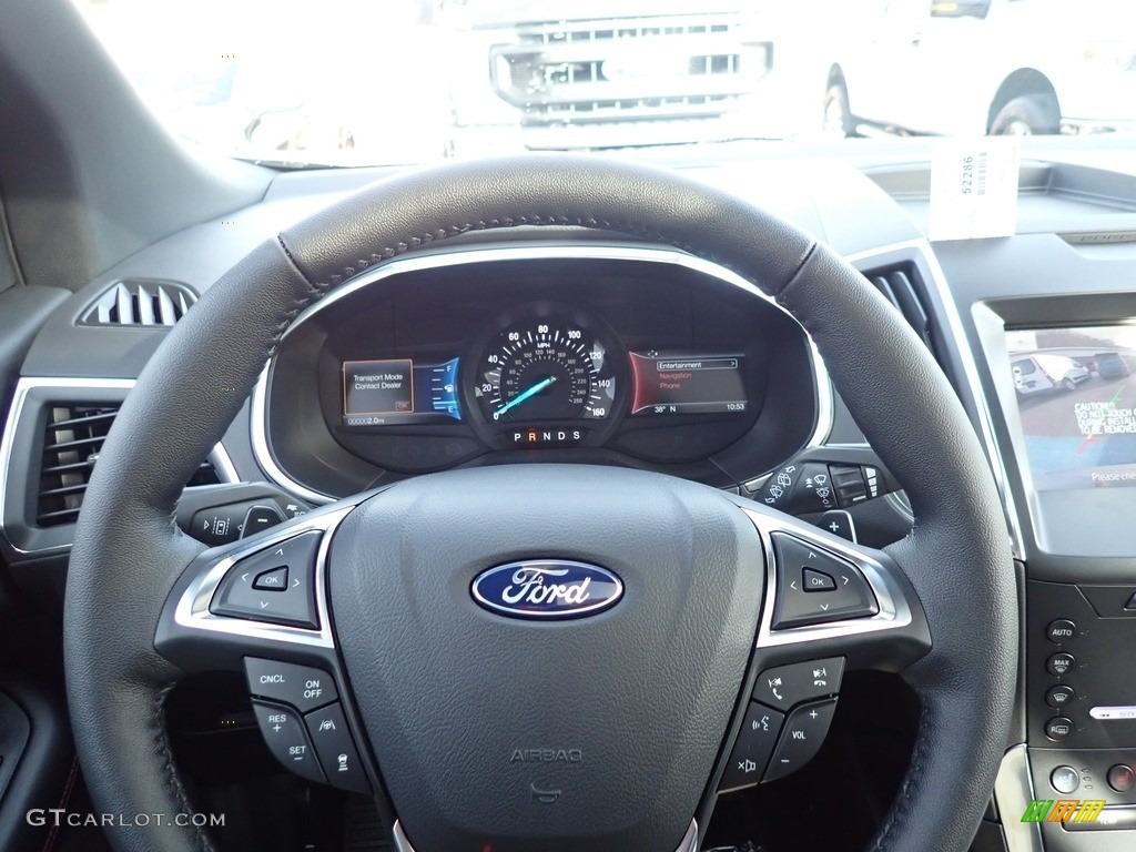 2020 Ford Edge Titanium AWD Steering Wheel Photos | GTCarLot.com
