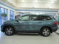 2018 Steel Sapphire Metallic Honda Pilot EX-L AWD  photo #10