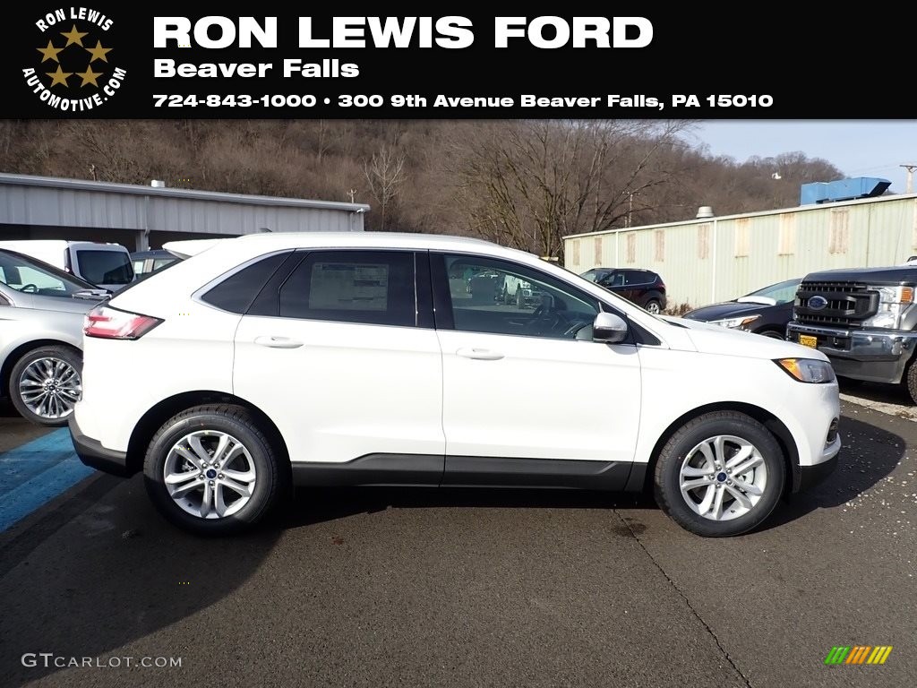2020 Edge SEL AWD - Oxford White / Ebony photo #1