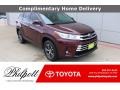 2017 Oh La La Rouge Mica Toyota Highlander LE  photo #1