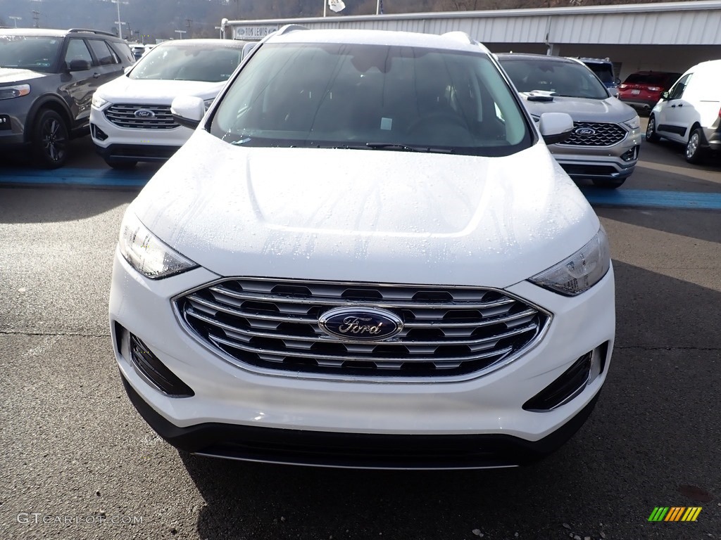 2020 Edge SEL AWD - Oxford White / Ebony photo #4