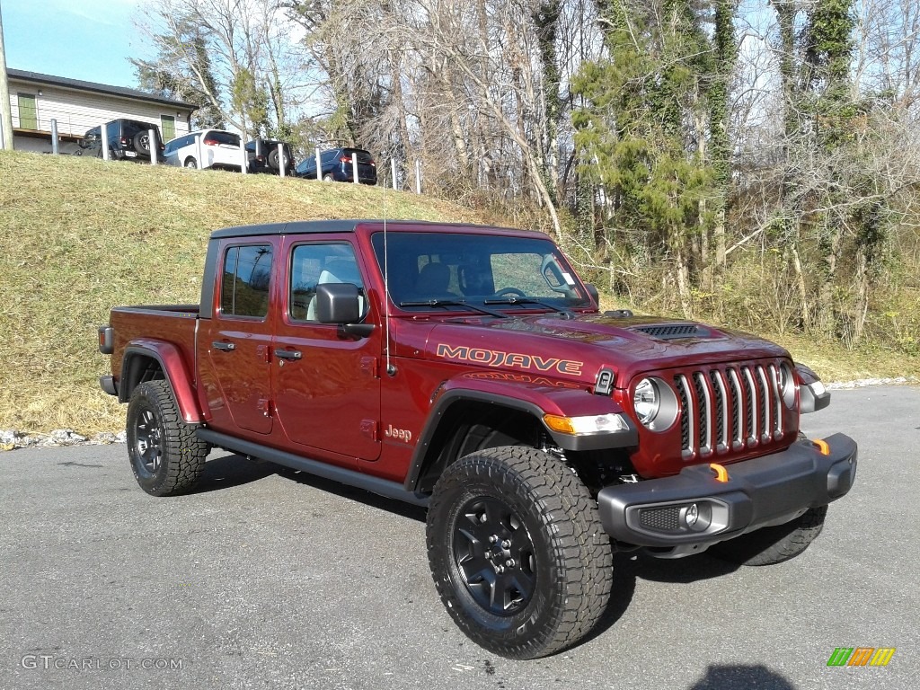 Snazzberry Pearl 2021 Jeep Gladiator Mojave 4x4 Exterior Photo #140600302