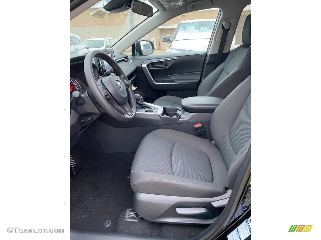 2021 RAV4 LE AWD - Midnight Black Metallic / Black photo #2