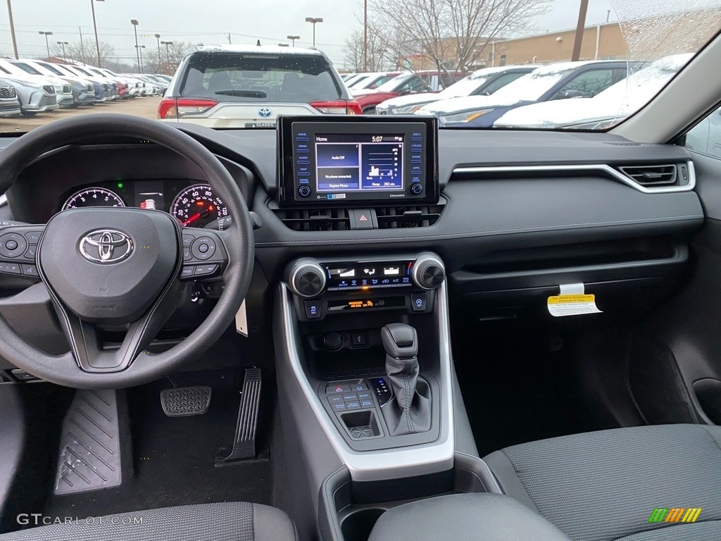 2021 RAV4 LE AWD - Midnight Black Metallic / Black photo #4