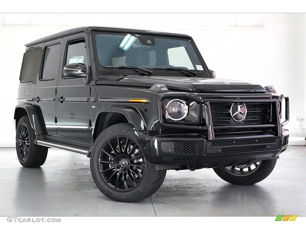 Obsidian Black Metallic 2021 Mercedes-Benz G 550 Exterior Photo #140600692