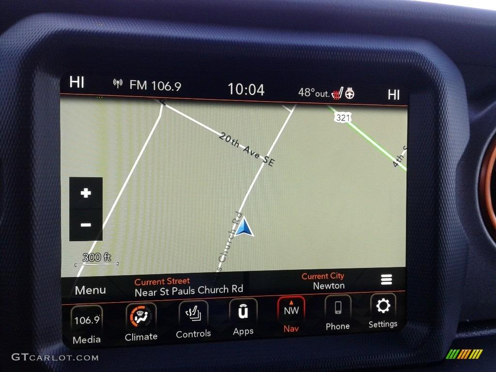 2021 Jeep Gladiator Mojave 4x4 Navigation Photo #140600839