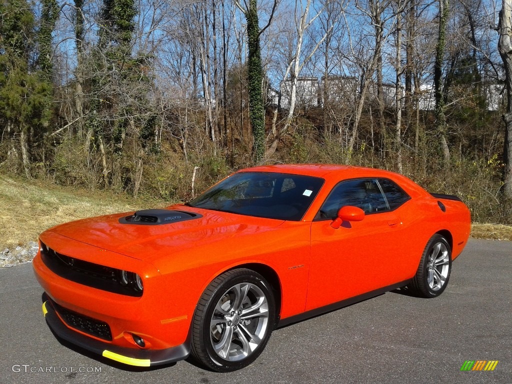 Go Mango 2021 Dodge Challenger R/T Shaker Exterior Photo #140601137