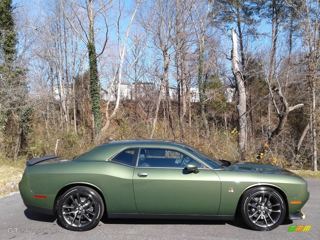 F8 Green 2021 Dodge Challenger R/T Scat Pack Exterior Photo #140601985