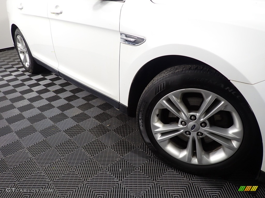 2013 Taurus SEL AWD - Oxford White / Dune photo #3