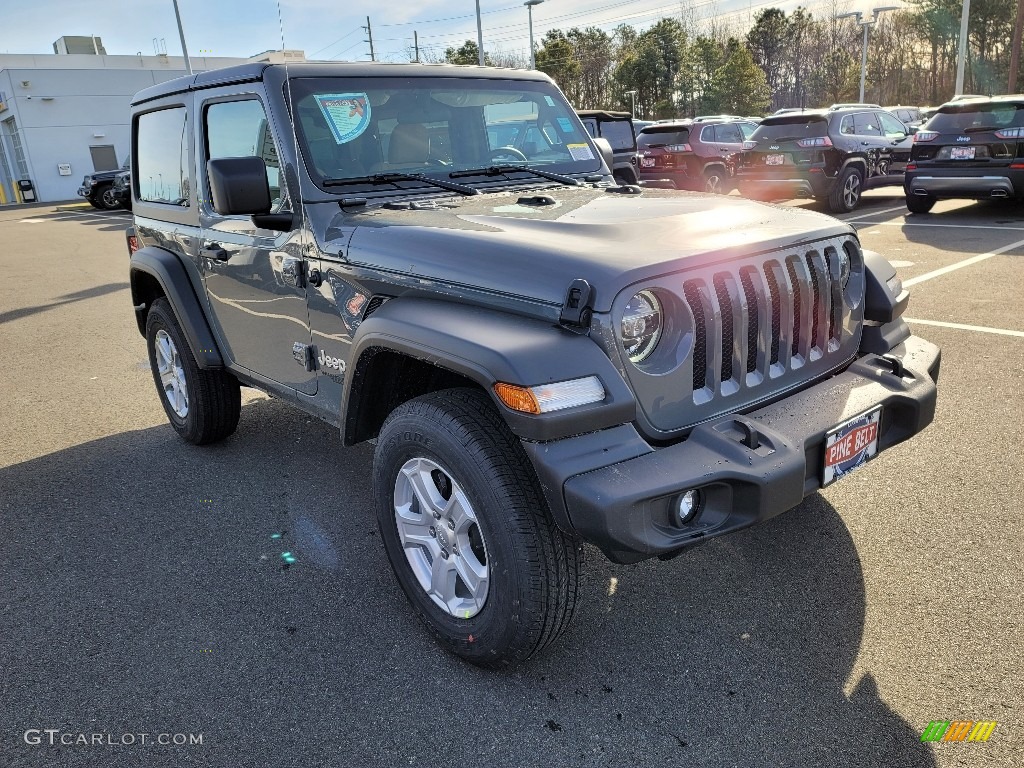 2021 Wrangler Sport 4x4 - Sting-Gray / Heritage Tan/Black photo #1