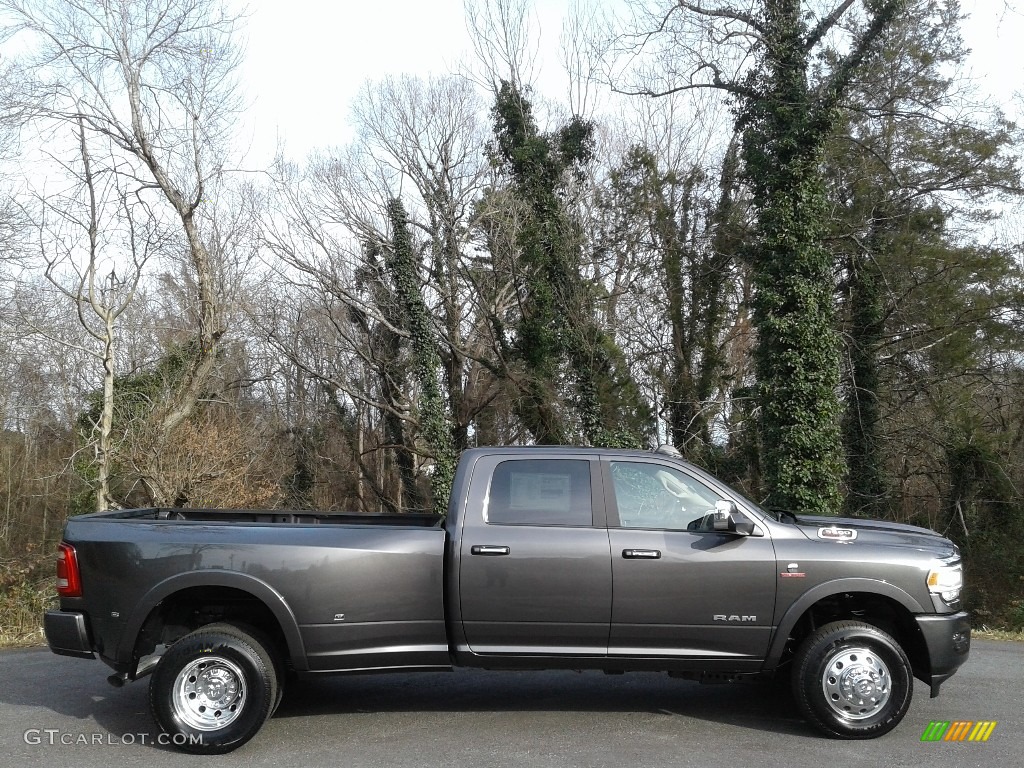 Granite Crystal Metallic 2020 Ram 3500 Laramie Crew Cab 4x4 Exterior Photo #140605681