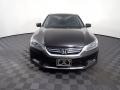 2014 Obsidian Blue Pearl Honda Accord Hybrid Sedan  photo #4