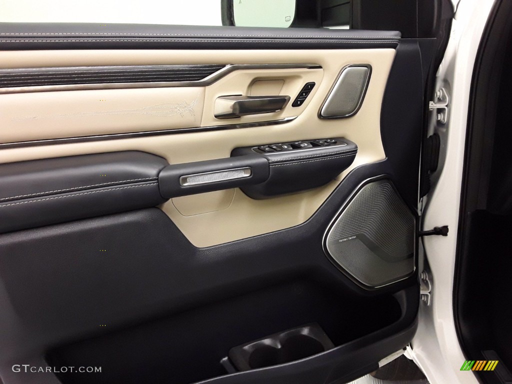 2020 1500 Limited Crew Cab 4x4 - Ivory White Tri-Coat Pearl / Indigo/Frost photo #10