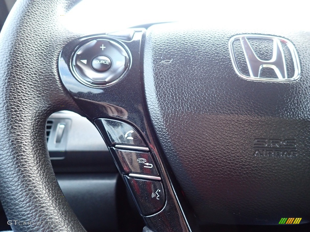 2014 Accord Hybrid Sedan - Obsidian Blue Pearl / Black photo #22