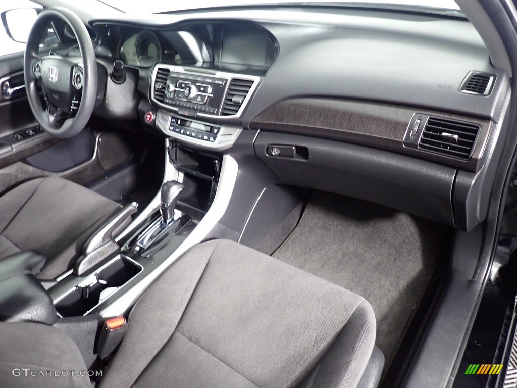 2014 Honda Accord Hybrid Sedan Black Dashboard Photo #140607715