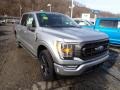 2021 Iconic Silver Ford F150 XLT SuperCrew 4x4  photo #3