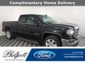 Onyx Black 2017 GMC Sierra 1500 SLE Double Cab 4WD