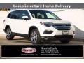 2018 White Diamond Pearl Honda Pilot EX-L  photo #1