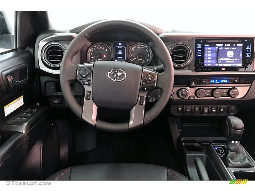 2019 Toyota Tacoma TRD Pro Double Cab 4x4 Black Dashboard Photo #140612797